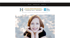 Desktop Screenshot of charleshallortho.com
